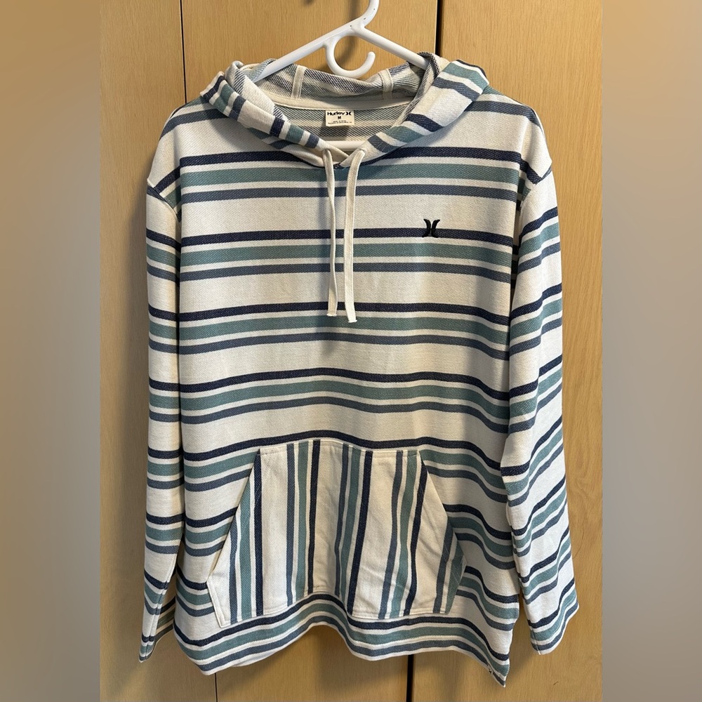 Hurley Hooded Poncho/Pullover in Artillery Stripe - NWT